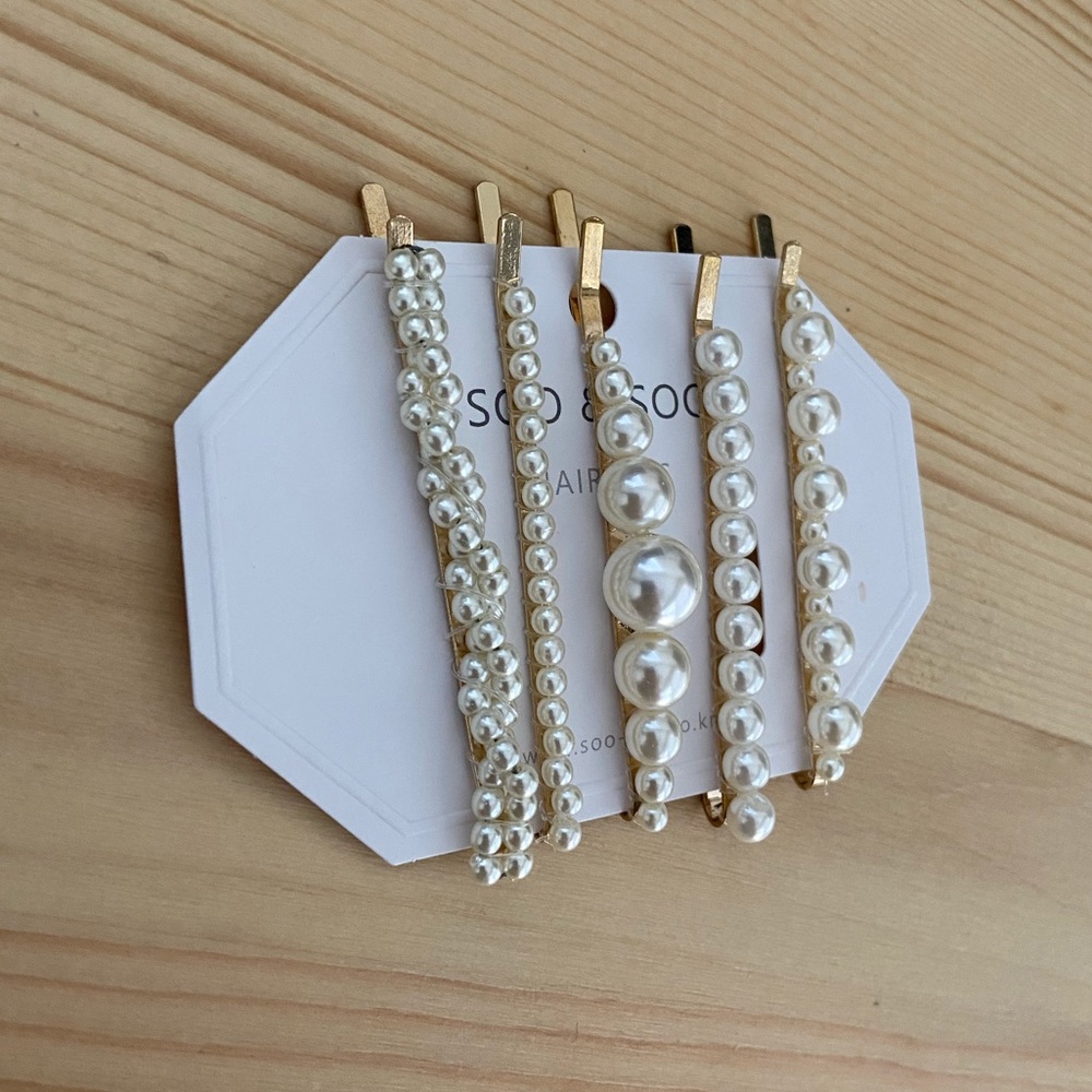 Pearl Bobby pin set of 5